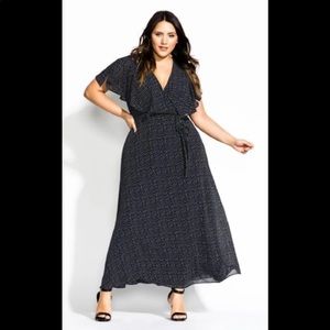 NWT City Chic Maxi Dress